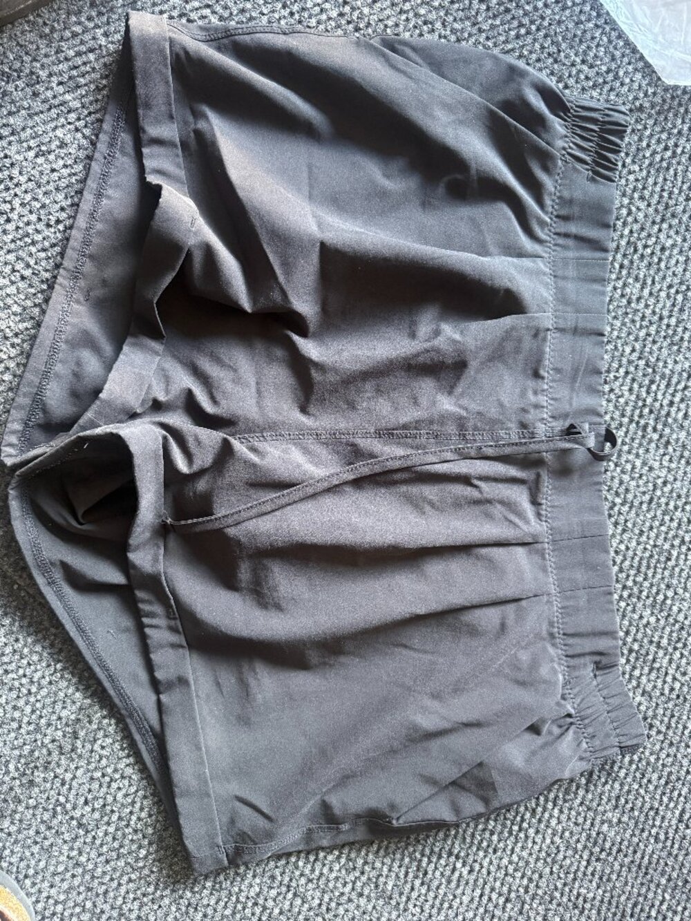 NWOT XL Zyia Black Running Shorts with Liner